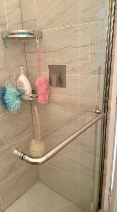 Remodelación de ducha y baño terminada
