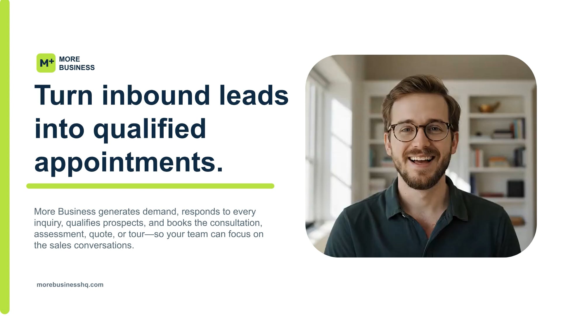 More Business — Service Demo video preview