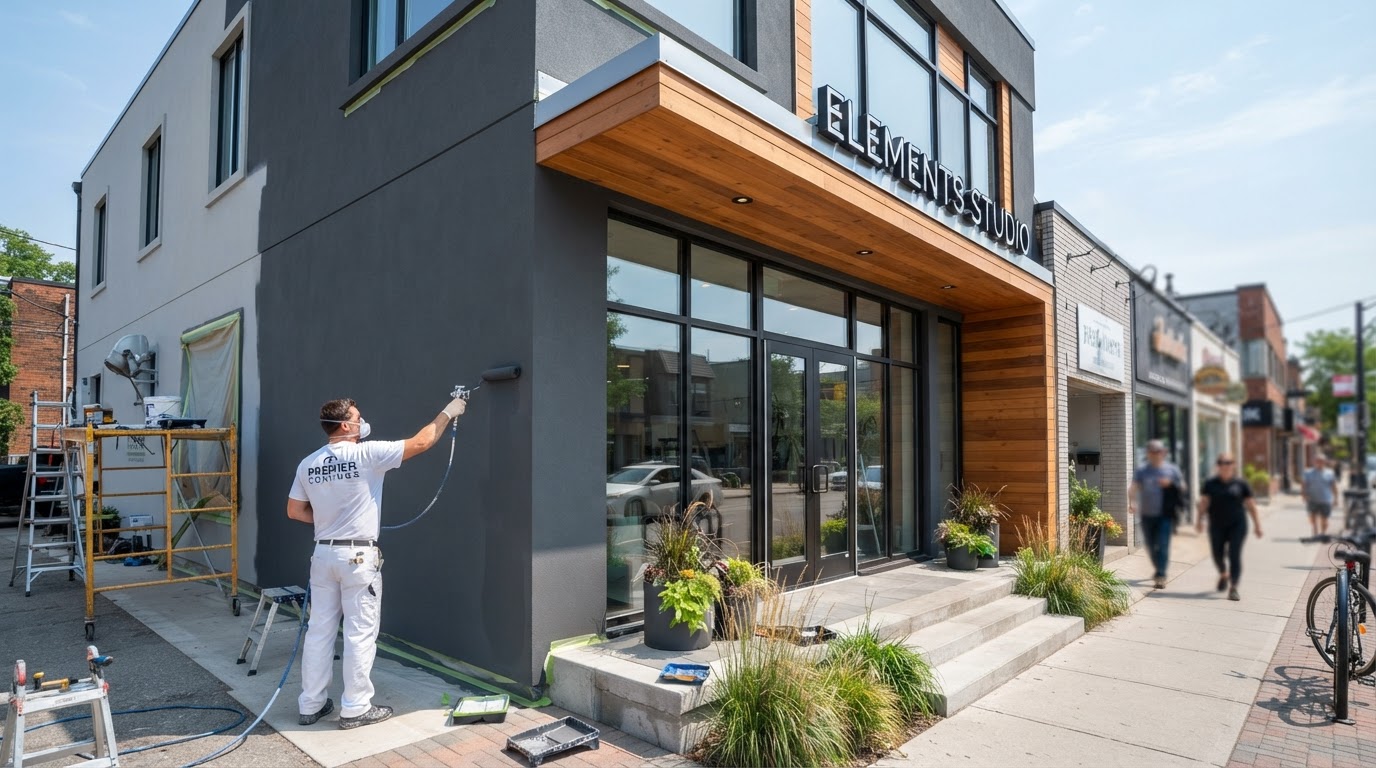 Commercial Retail Storefront & Display Painting — Commercial Painting in El Paso, TX