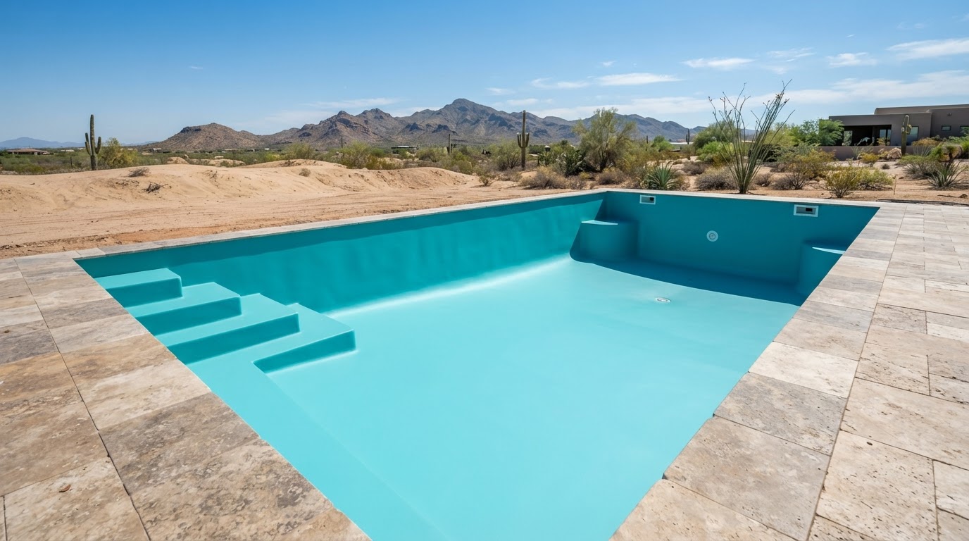Swimming Pool Surface Recoating — Pool Painting in El Paso, TX