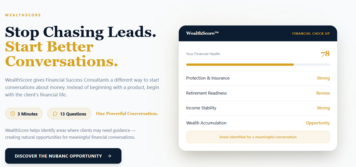 WealthScore™ preview