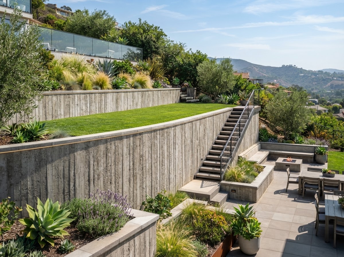 Hillside Retaining Wall — Retaining Wall in Nampa, ID