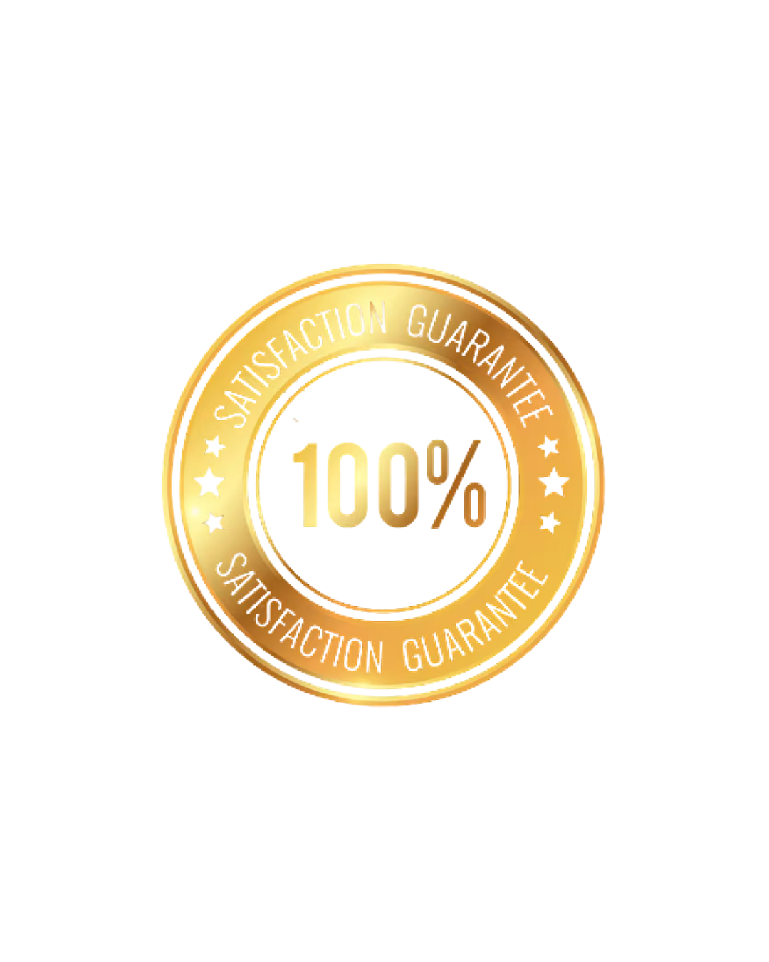 100% Satisfaction Guarantee Seal