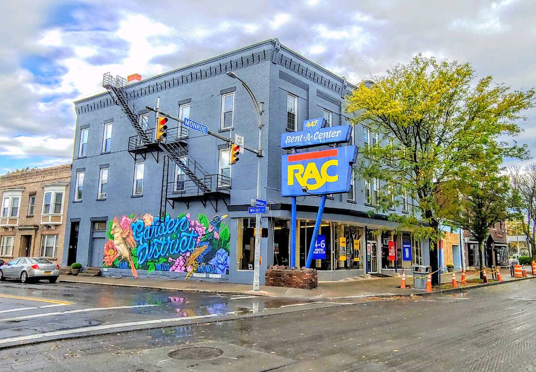 Monroe Garden District corner mixed-use retail and commercial property