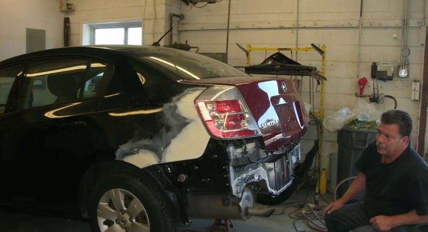 Auto body repair completed by Don's Body Shop 1