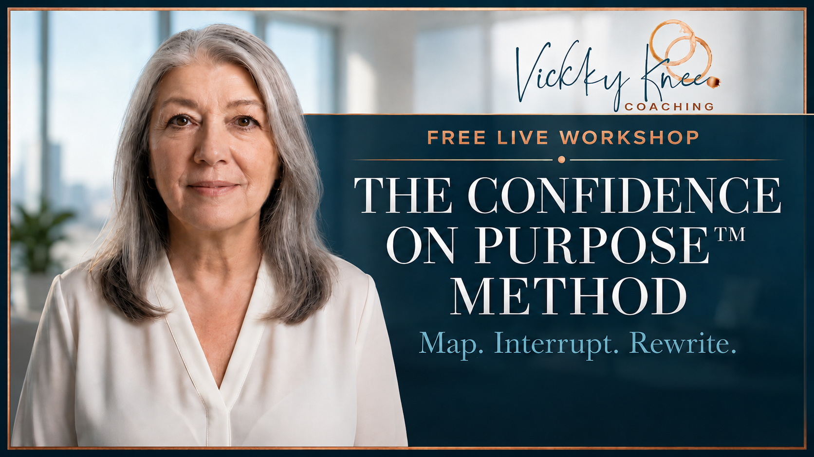 Vicky Knee, Confidence On Purpose Method