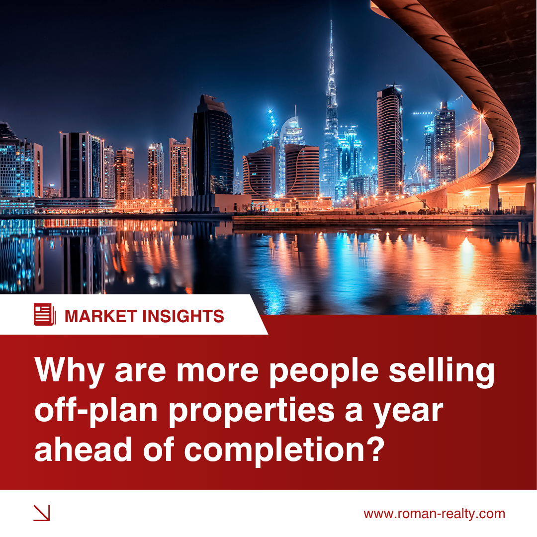 Meta Ad Creative - Why are more people selling off-plan properties a year ahead of completion?