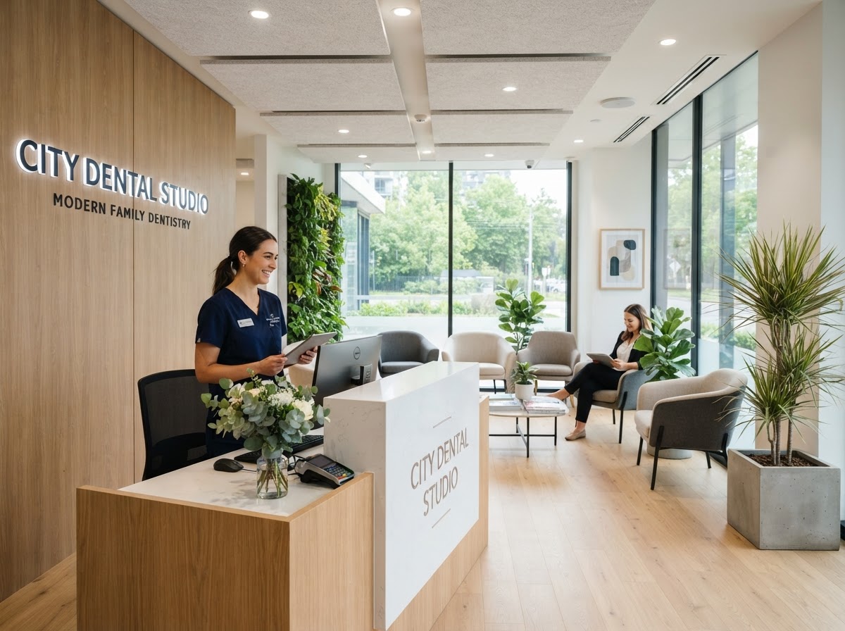 Modern Dental Practice Reception