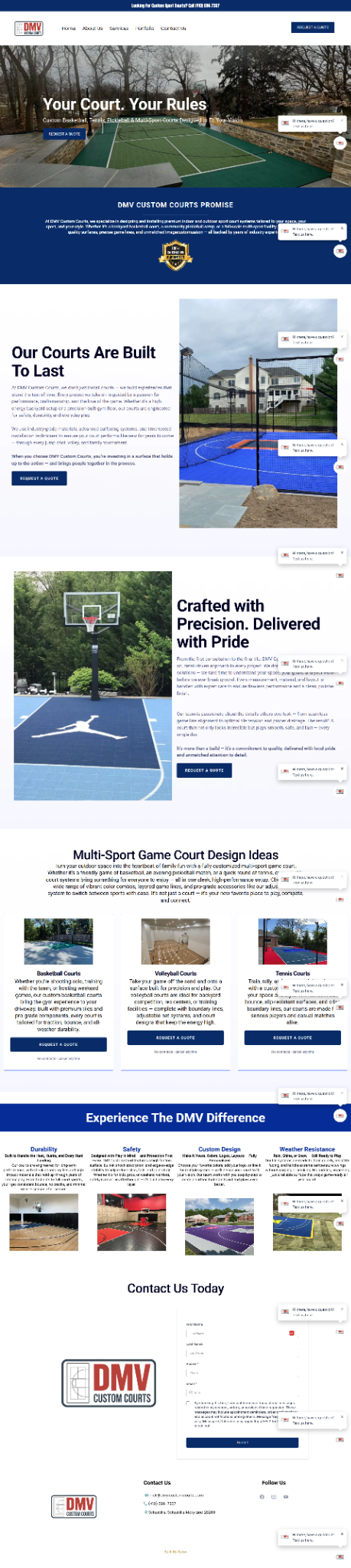 DMV CUSTOM COURTS preview