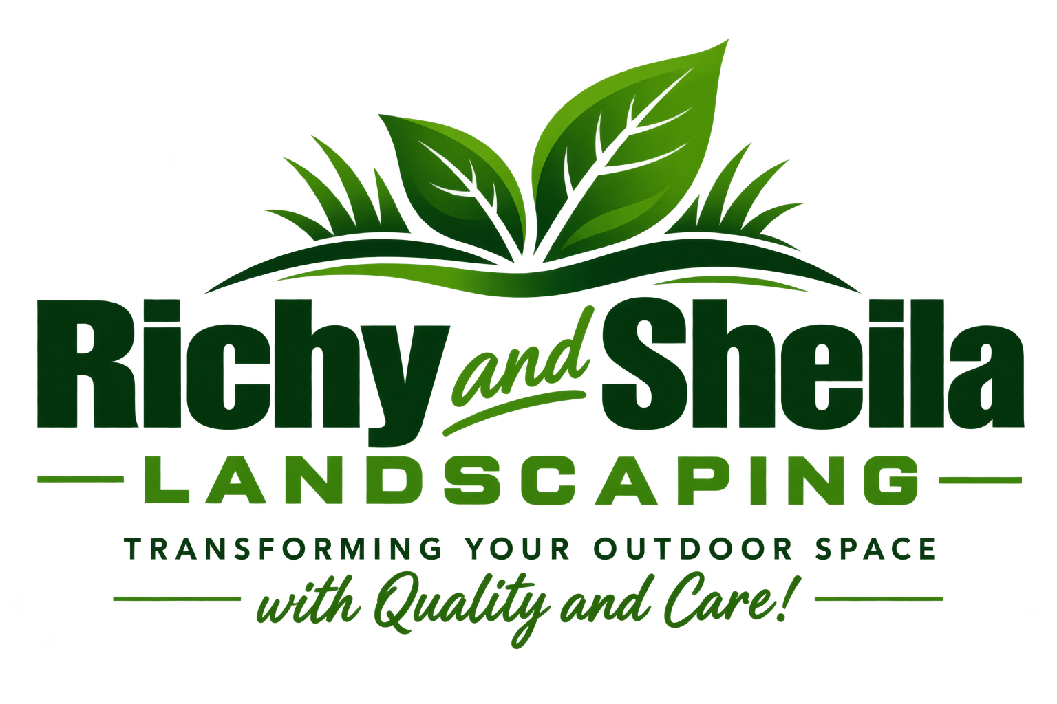 Richy and Sheila Landscaping Logo