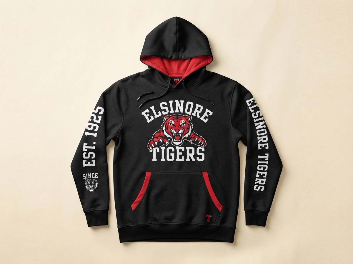 Coaches Hoodie — sublimated hoodies with full-color team print