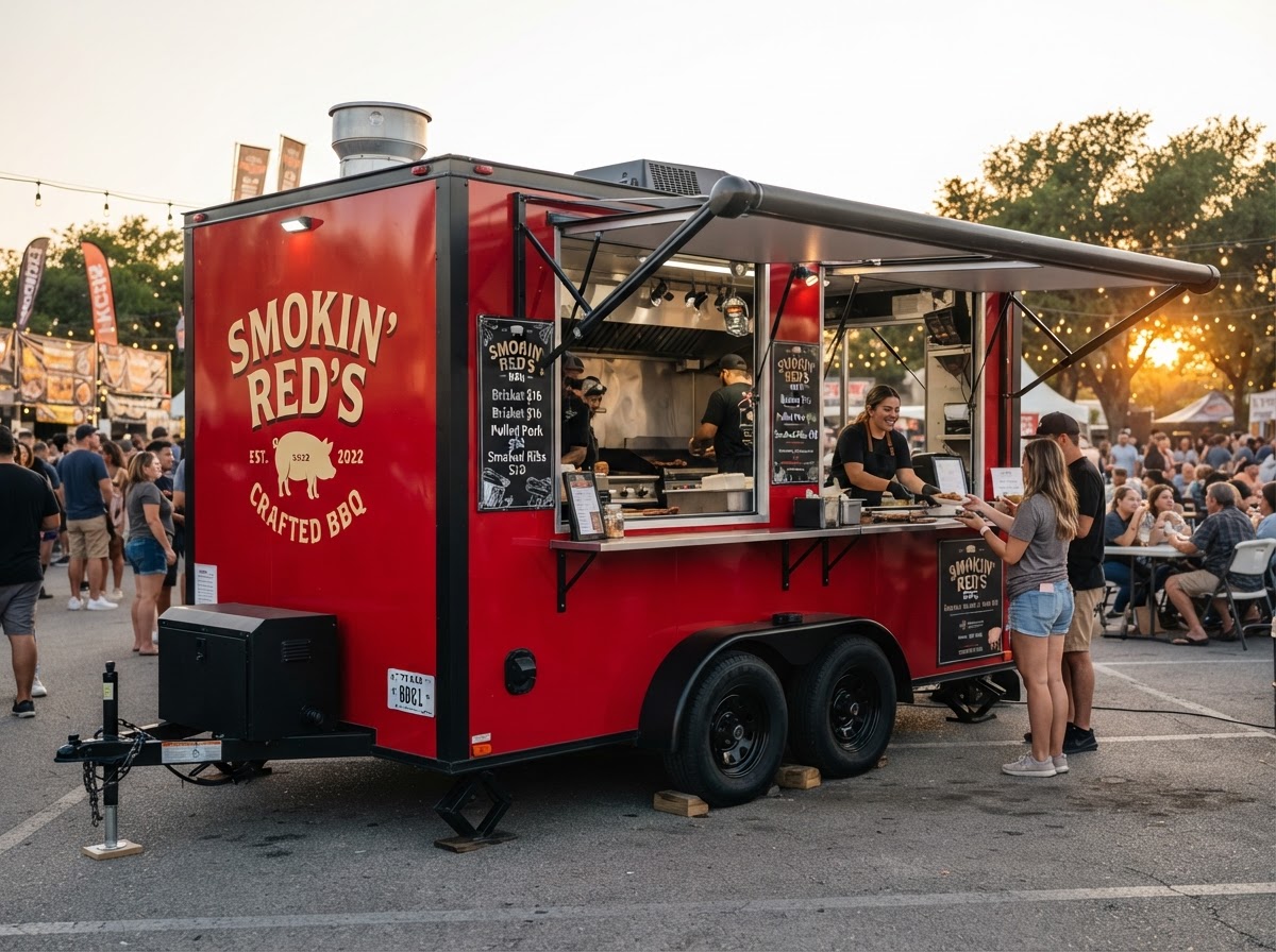 Concession & Food trailer by Devil Dog Trailers