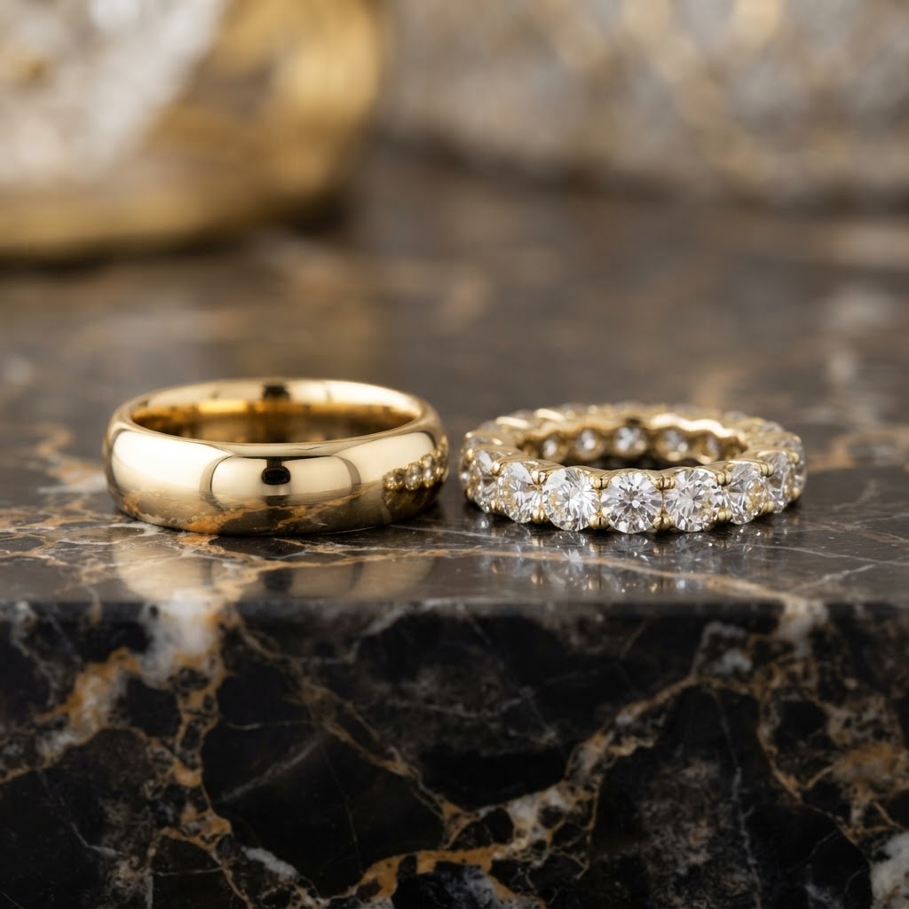 Sovereign Men's Natural Diamond Band