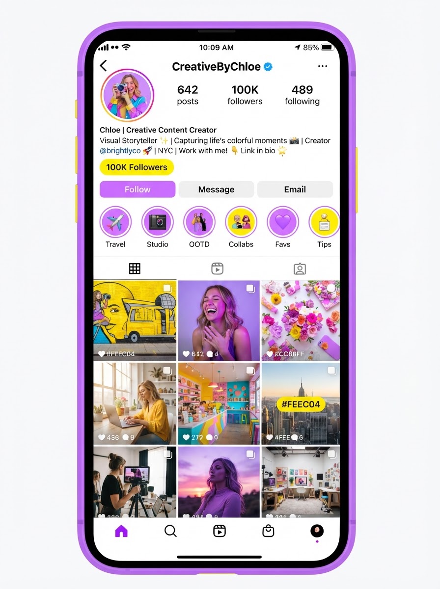 Perfil de Instagram de Ardilla Atómica