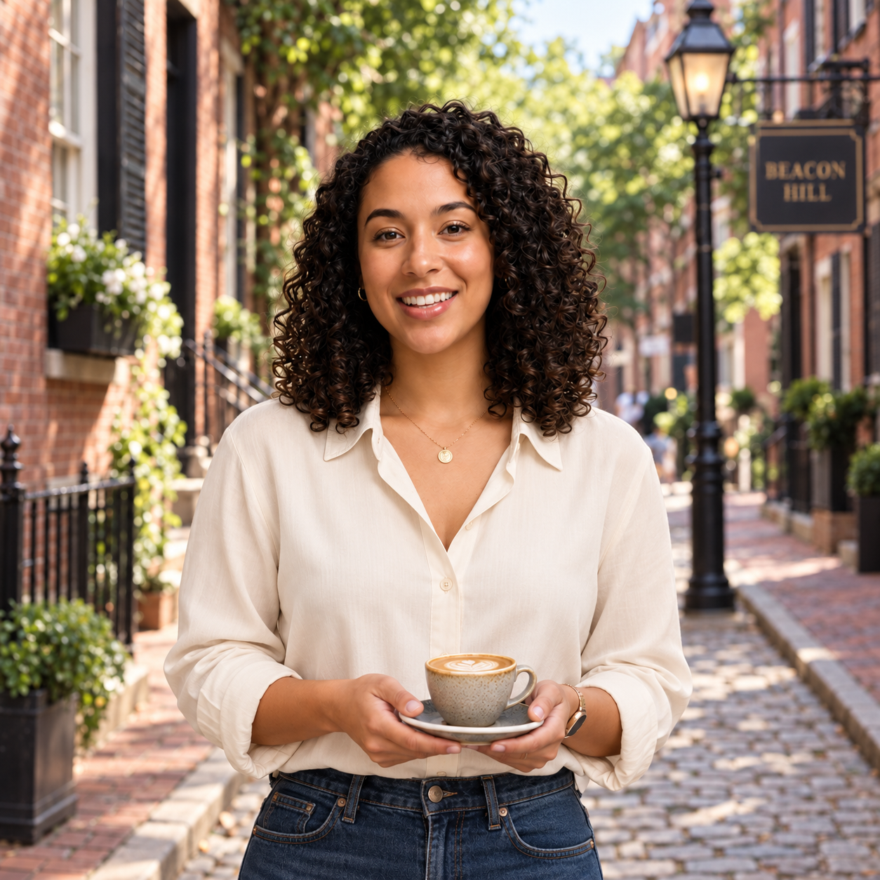 Emily — AI-generated Dominican-American host of Emily Approved