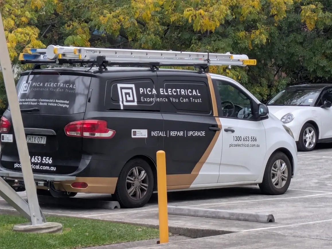 Pica Electrical service van
