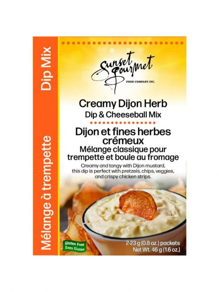 Creamy Dijon Herb Dip & Cheeseball Mix