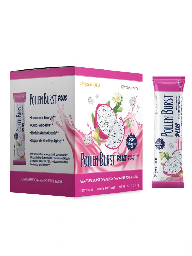 Pollen Burst™ Energy Drink - Dragon Fruit