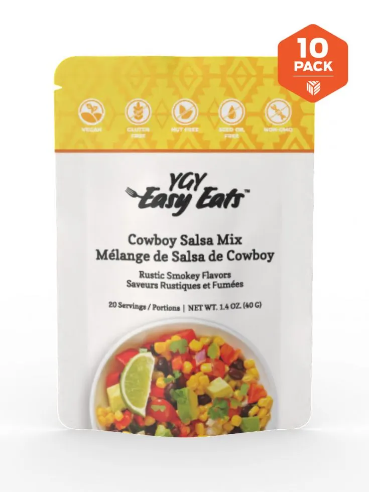 YGY Easy Eats Cowboy Salsa Mix - 10 Pack