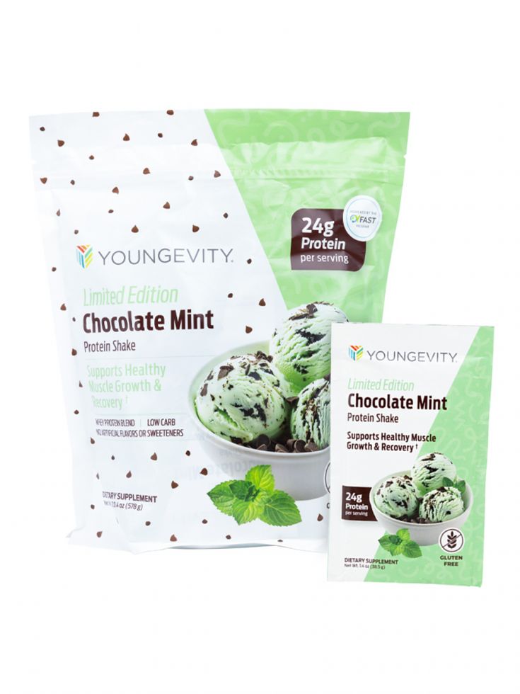 Mint Chocolate Protein Shake