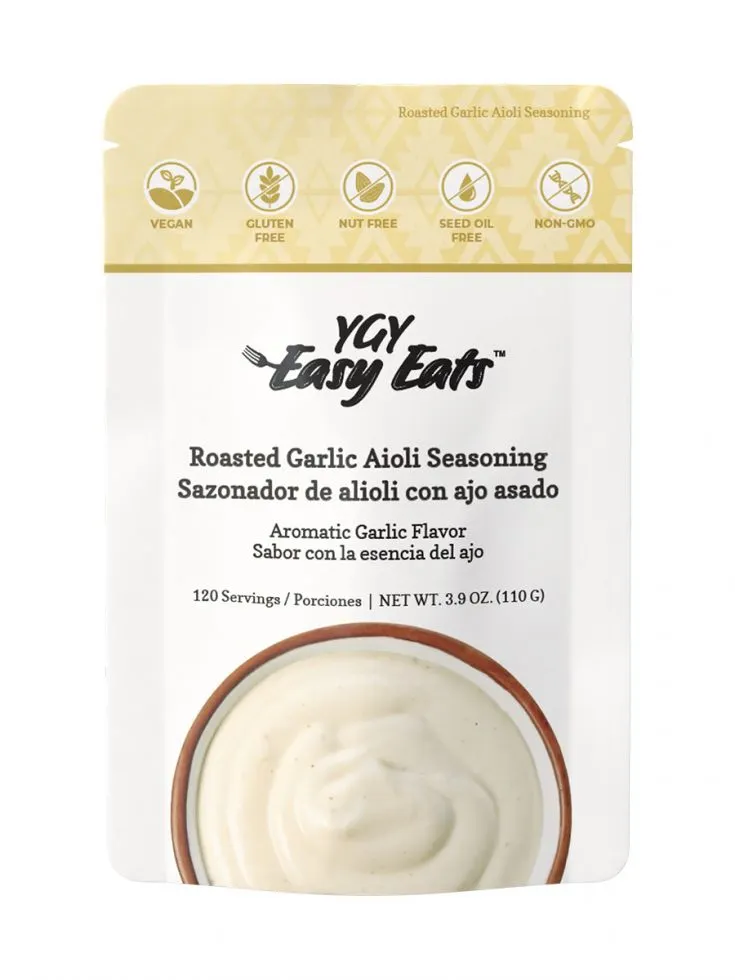 YGY Easy Eats™ Roasted Garlic Aioli Seasoning