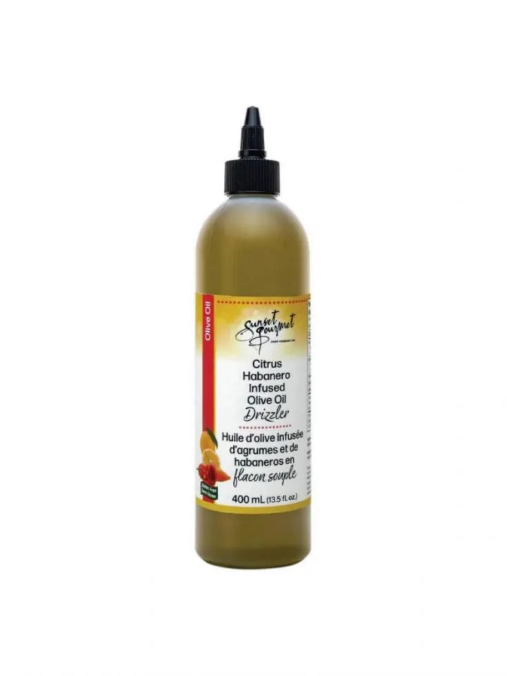 Citrus Habanero Infused Olive Oil Drizzler