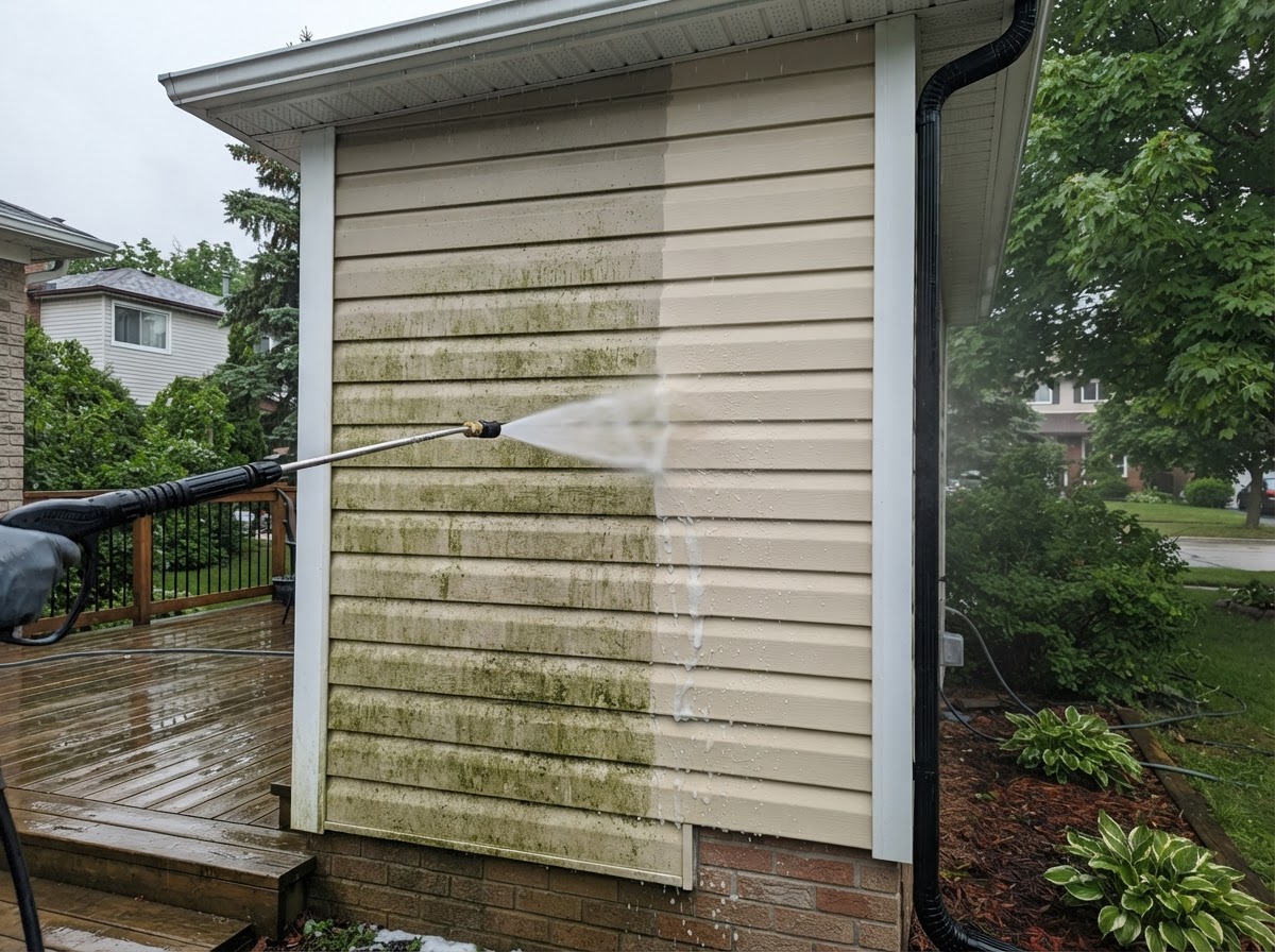 Roof Moss Removal & Soft-Wash in Richmond Hill: Safe Algae Cleaning for York Region Roofs