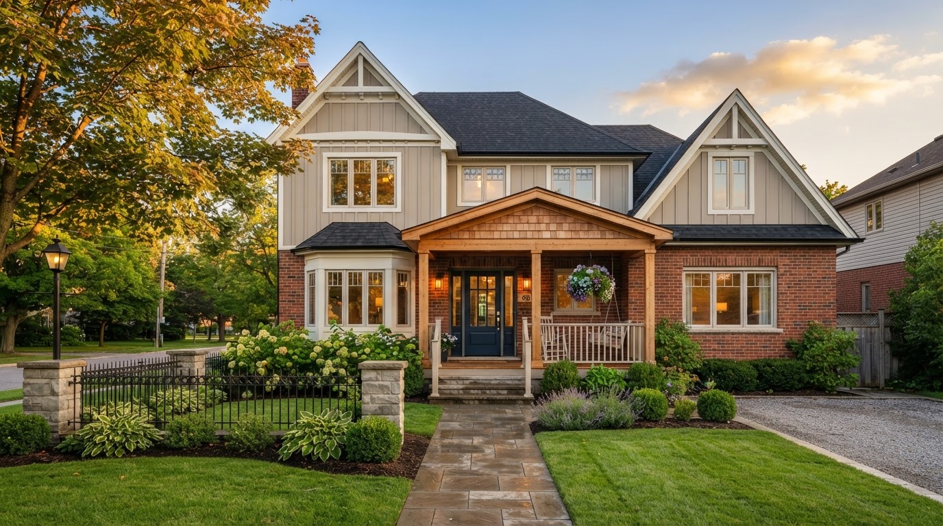 Markham home exterior