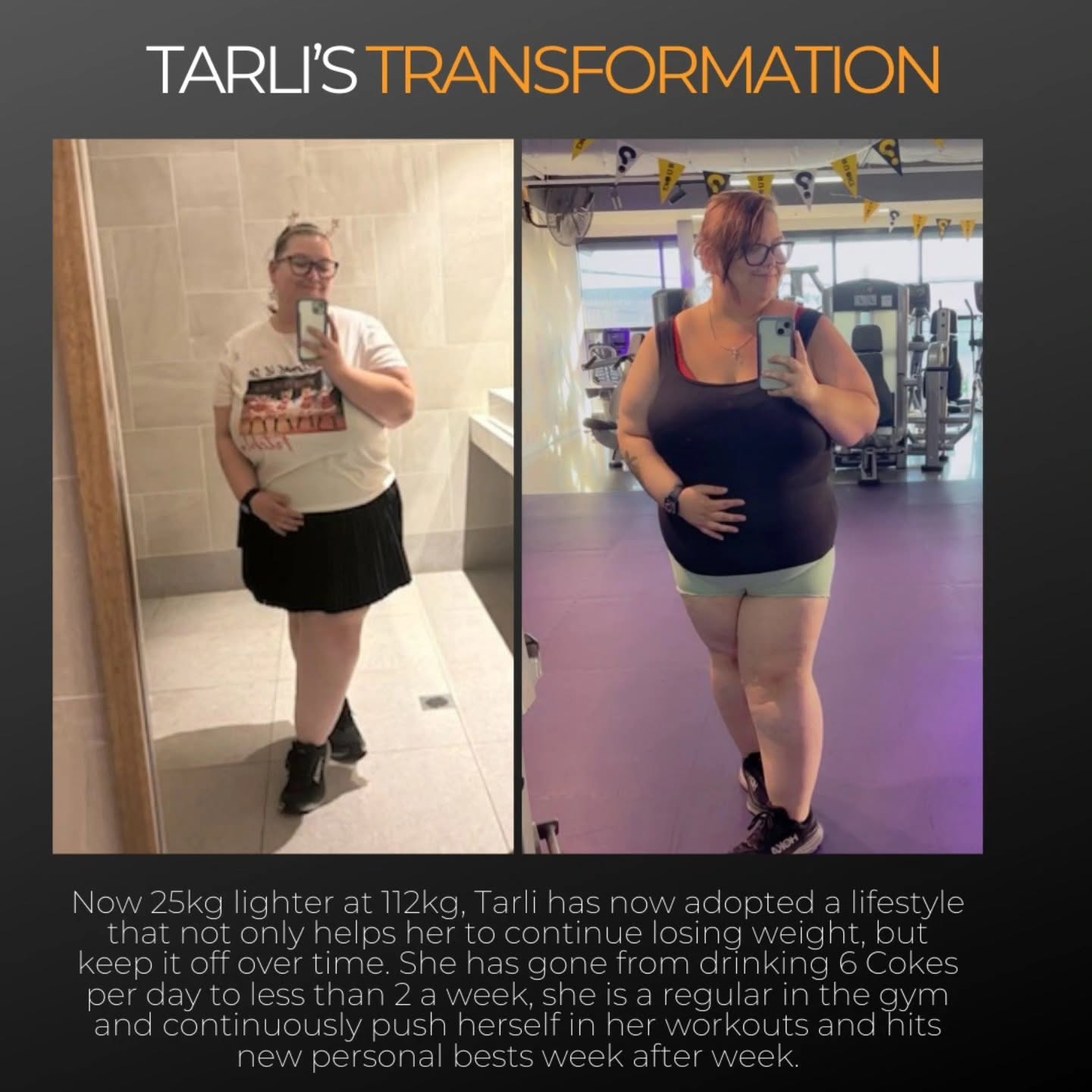 Down 25kg, built lasting lifestyle habits