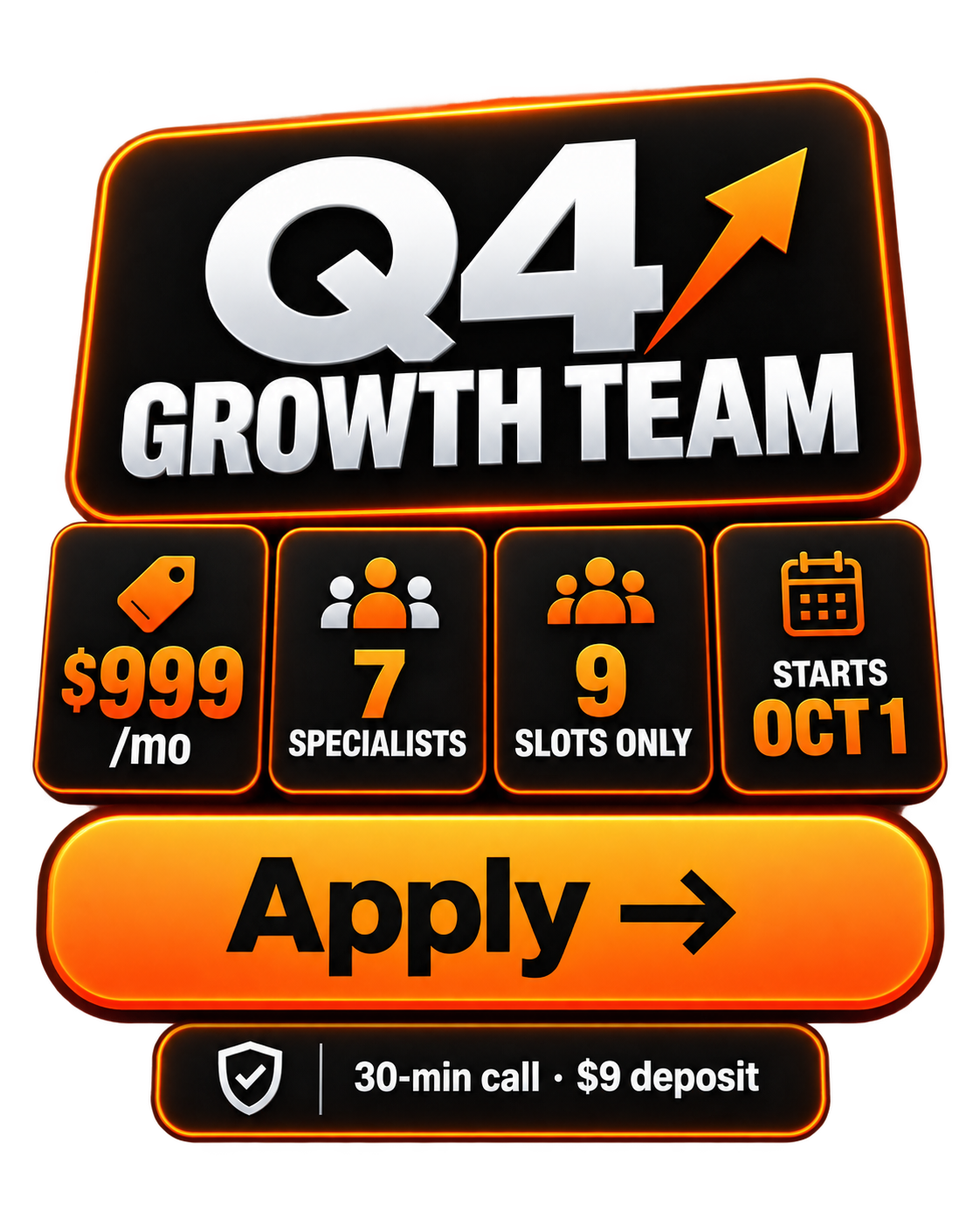 Q4 Growth Team official pass