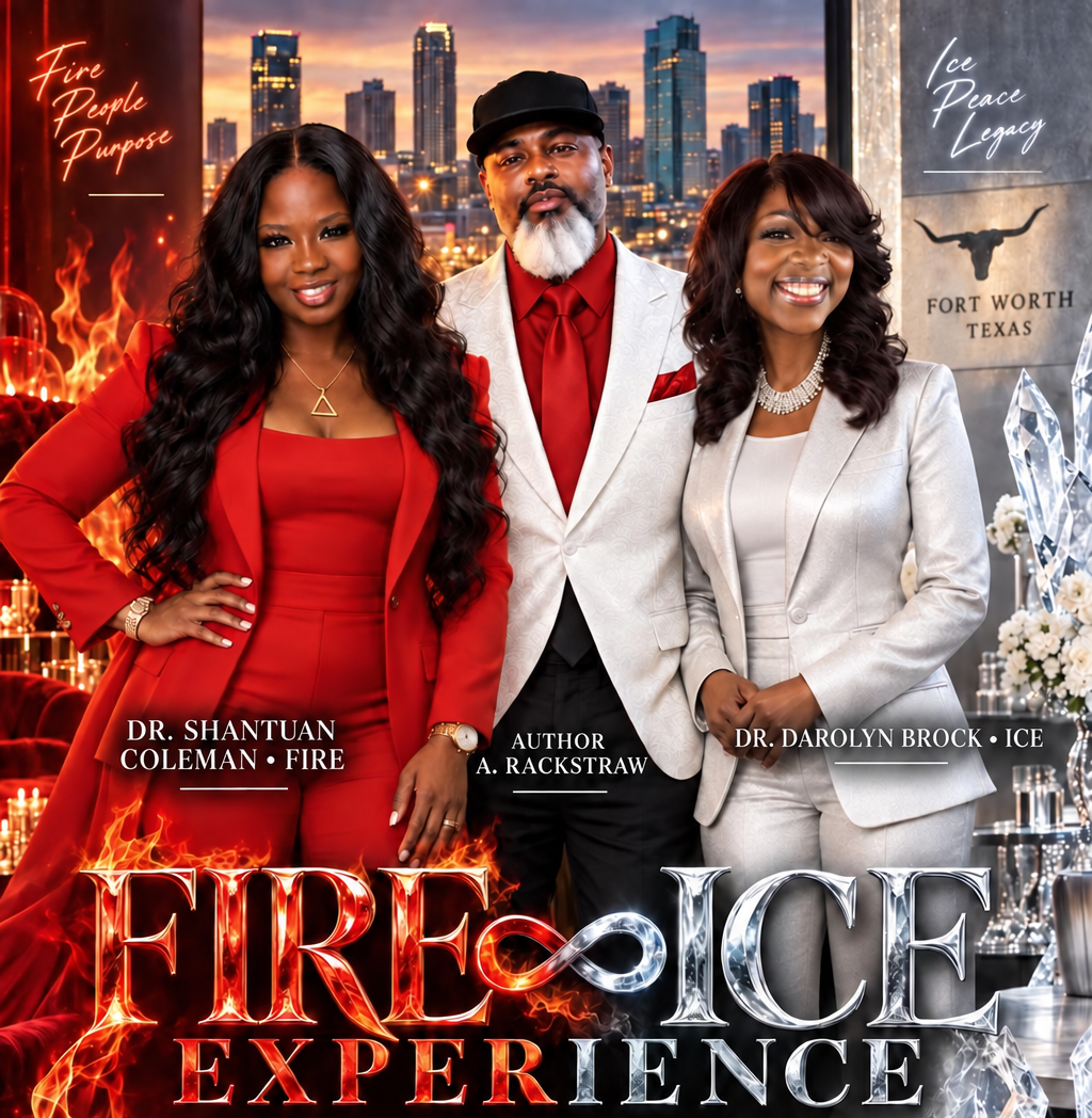 Dr. Shantuan Coleman, Author A. Rackstraw, and Dr. Darolyn Brock featured in the Fire and Ice Experience