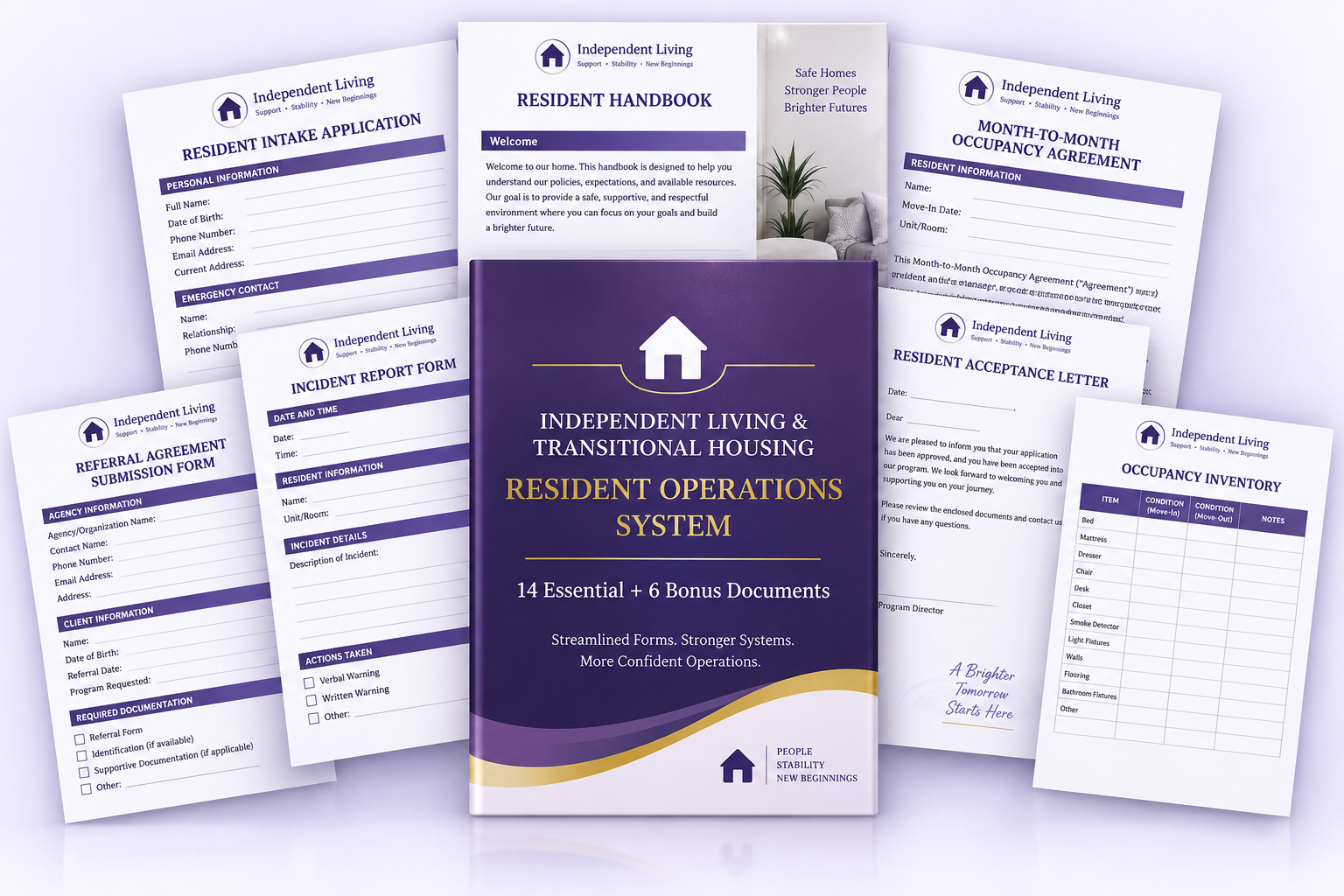 Independent Living and Transitional Housing Resident Operations System product preview