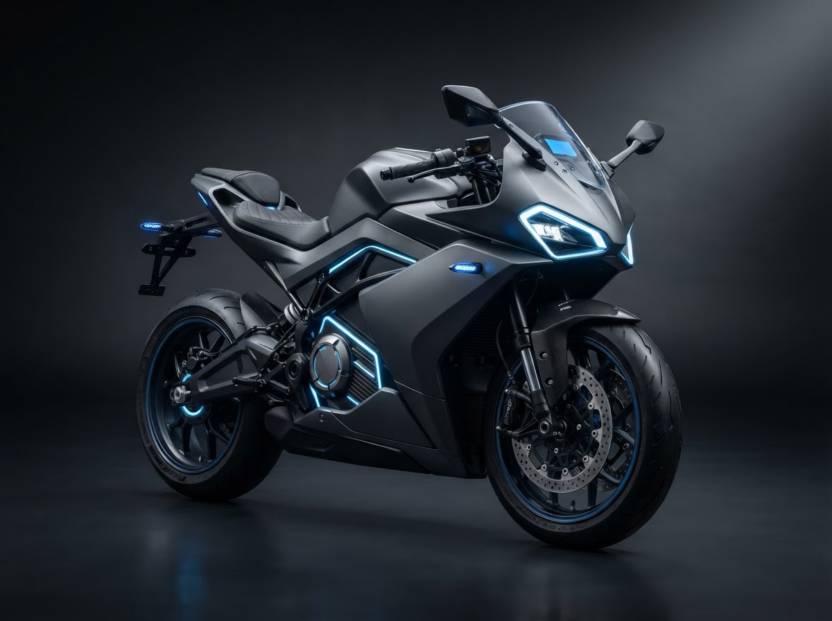 Electric Commuter Motorcycle — representative Chinese-made electric vehicle