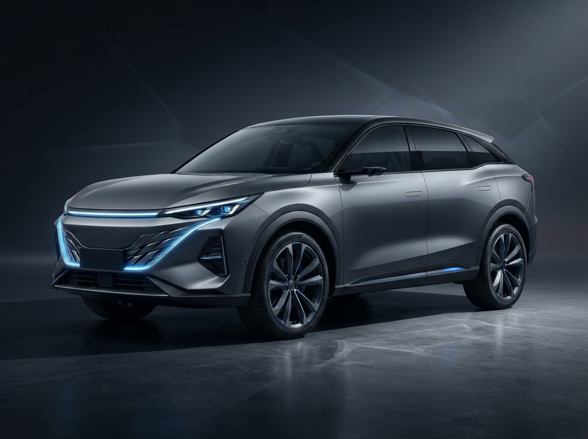 Electric Family SUV — representative Chinese-made electric vehicle