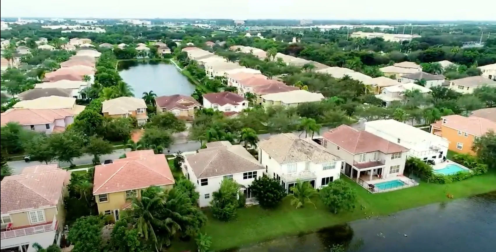 Homes near Miramar Parkway in Miramar, Florida