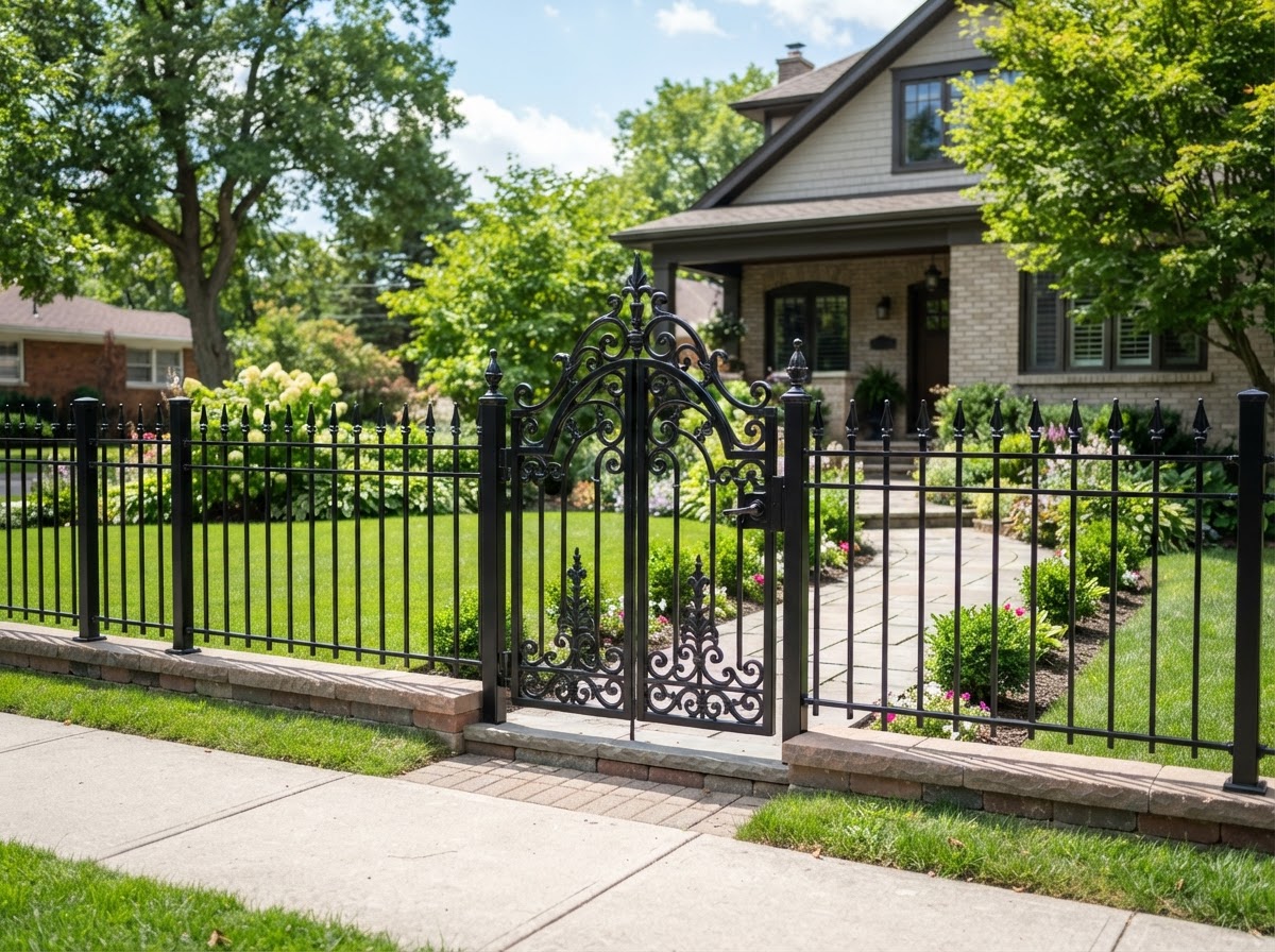 Wrought-Iron Fence & Gate Repair