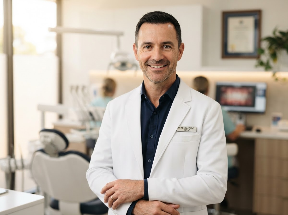 Dr Danny, dentist and co-owner of Max Dental Clinic Ramsgate Beach