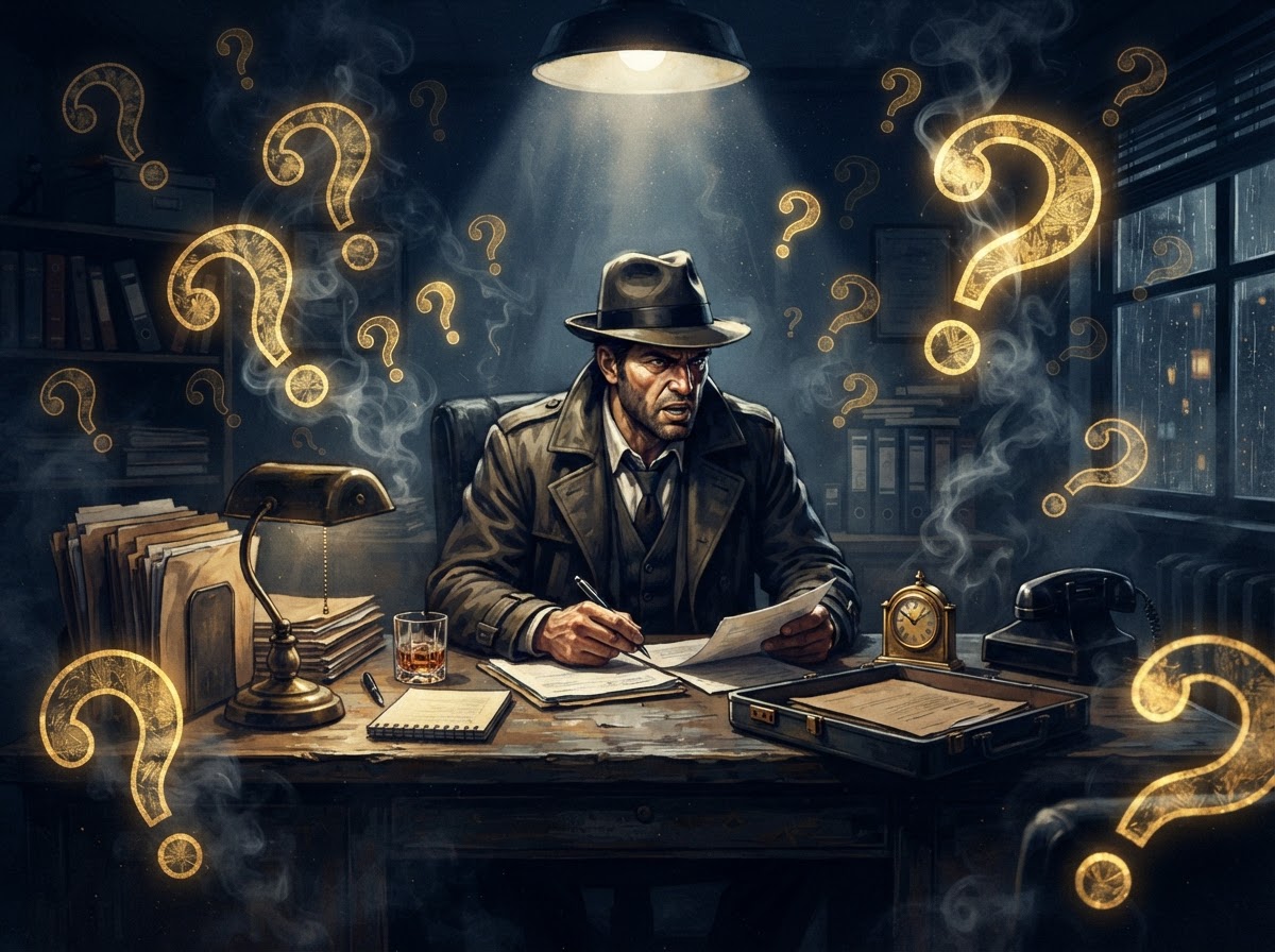 Case File: Cross-Examination illustration