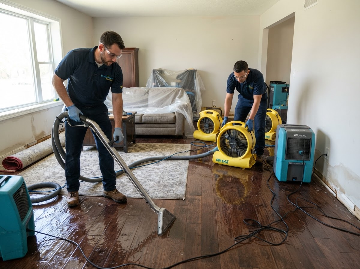Flood damage cleanup in Lakeland Florida