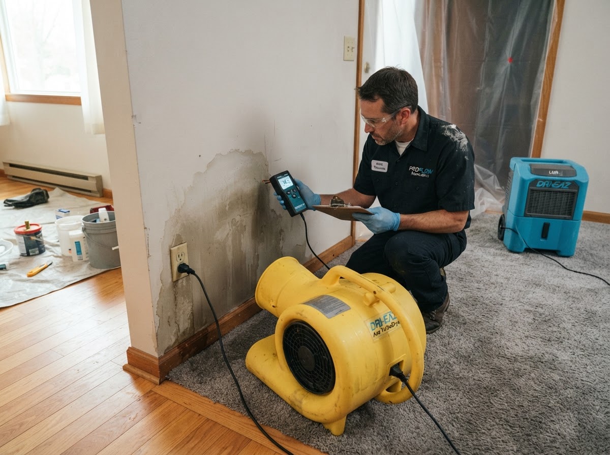 Burst pipe and plumbing leak cleanup in Lakeland