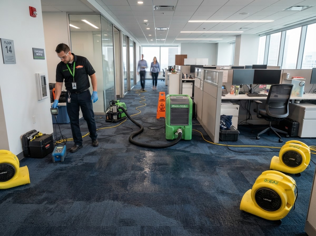 Commercial water damage restoration near Lakeland Florida