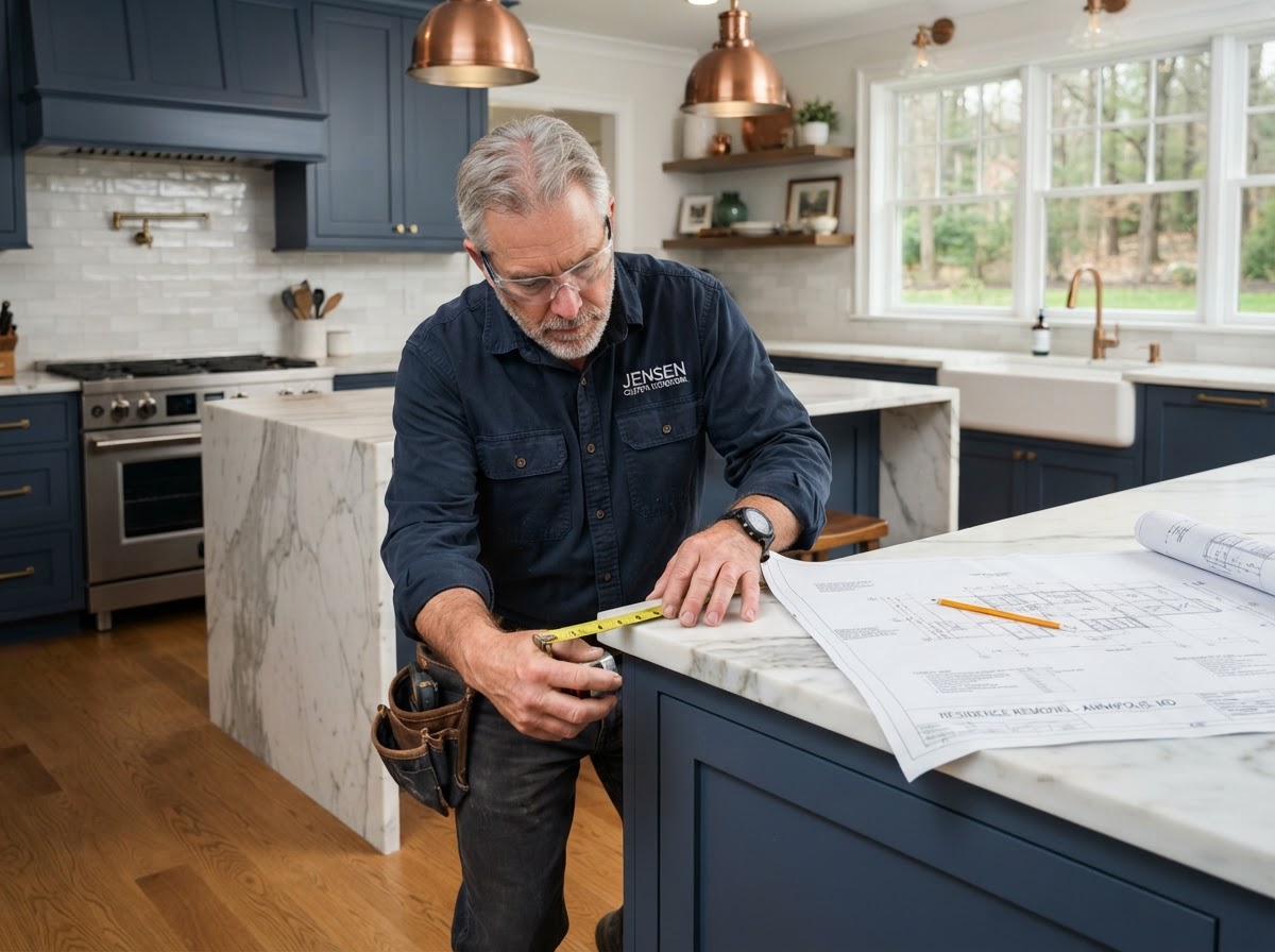 Craftsman kitchen cabinet inspection by JC Home Solutions Inc. in Clarksburg MD