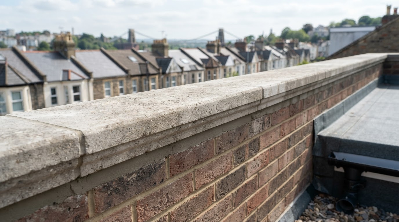 Coping Covers & Coping Stones by S.A.G Roofing Bristol in Bristol
