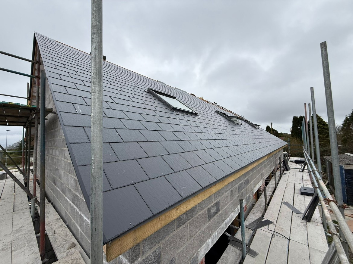 Roofing project completed in Warmley, South Gloucestershire by S.A.G Roofing Bristol