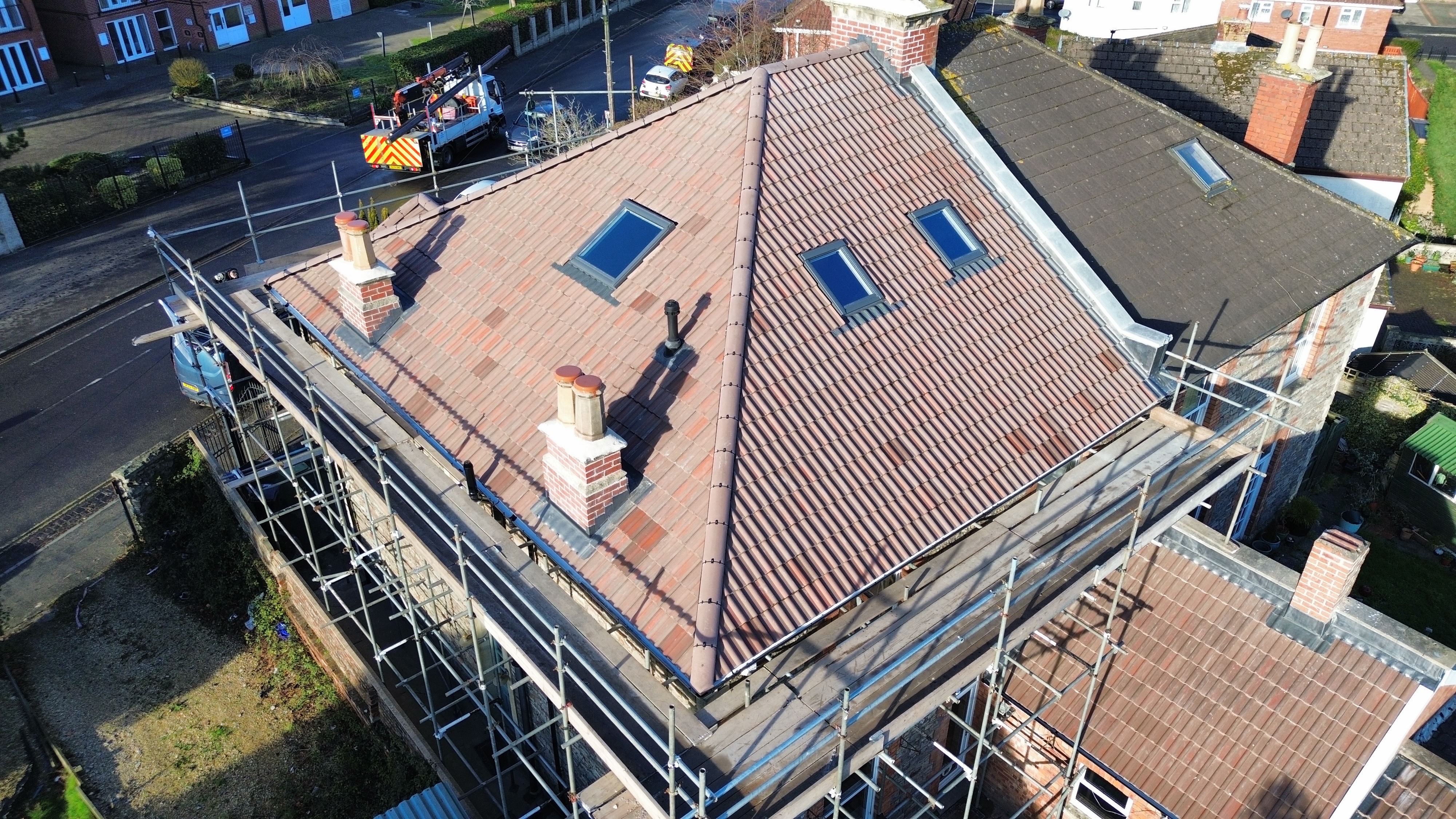 Roofing work completed by S.A.G Roofing Bristol in Warmley, South Gloucestershire