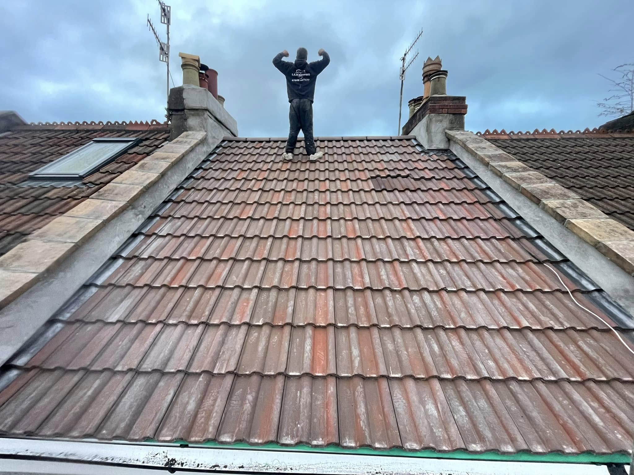 Sonny, the local roofer behind S.A.G Roofing Bristol