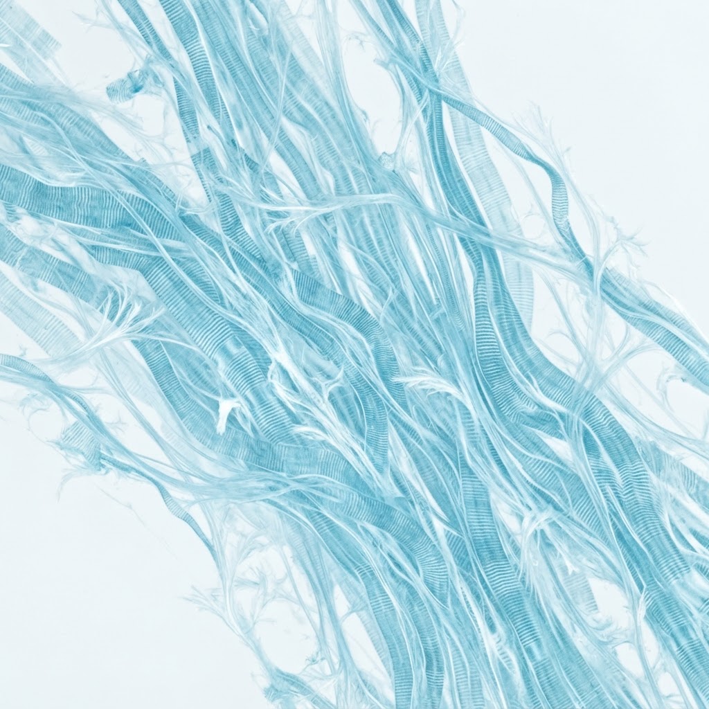 Muscle tissue and regenerative biology fibers