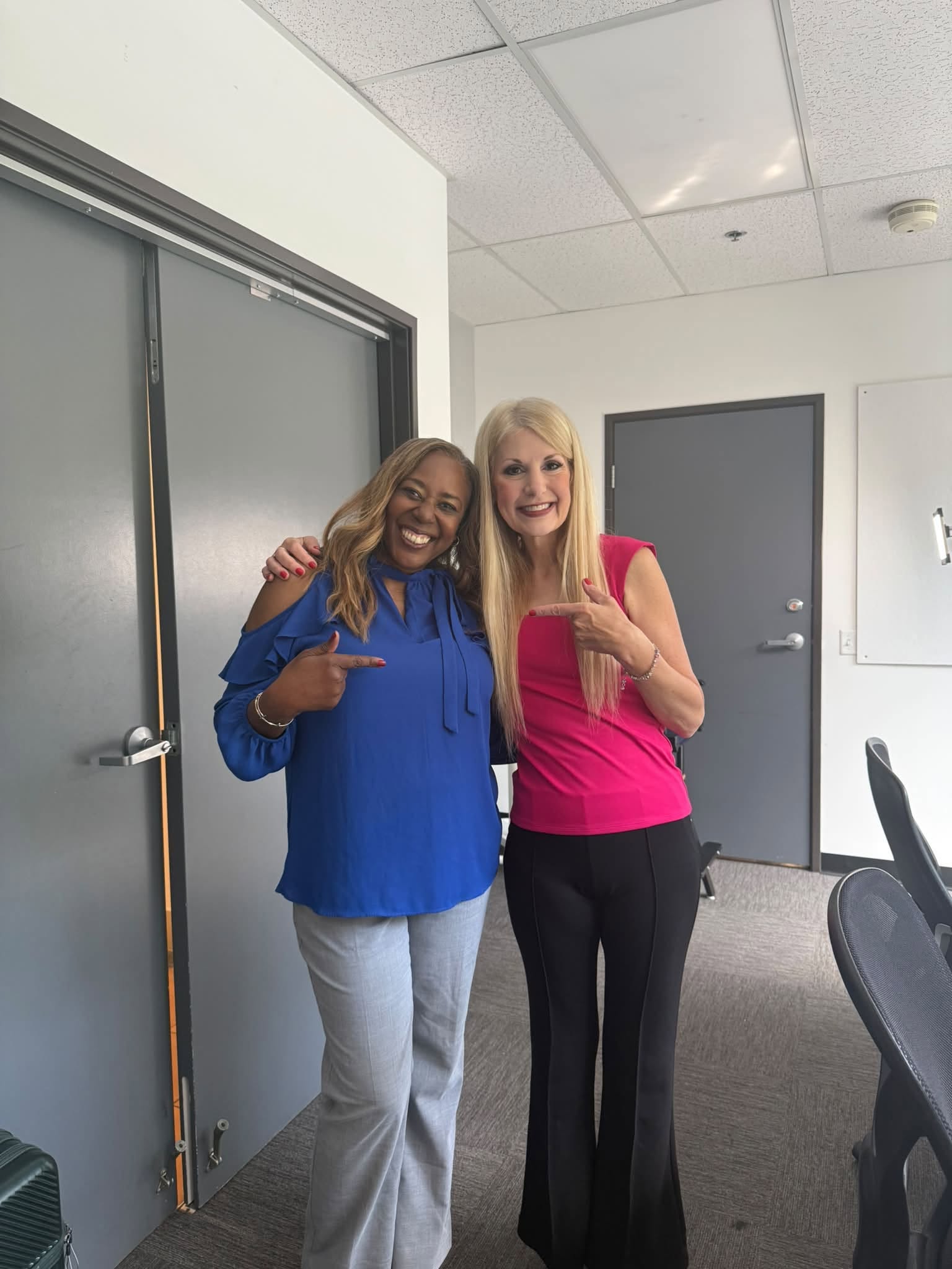 Gwendolen Wilder with Christina Rowe, Founder of Women Helping Women Entrepreneurs
