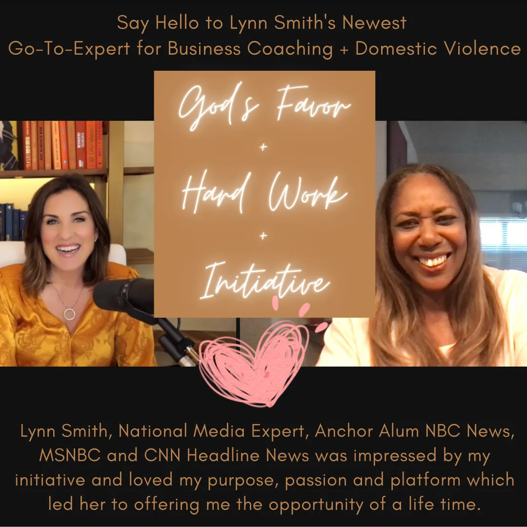 Lynn Smith, National Media Expert, featuring Gwendolen Wilder as Go-To Expert for Business Coaching and Domestic Violence