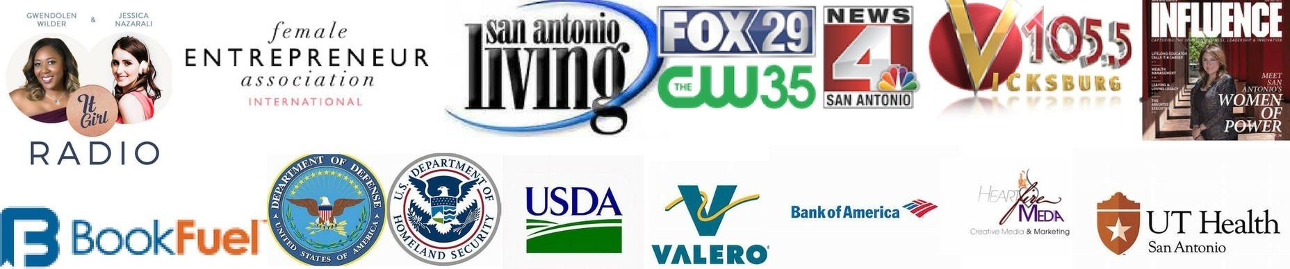 As Seen On & Featured In — Media & Organization Logos